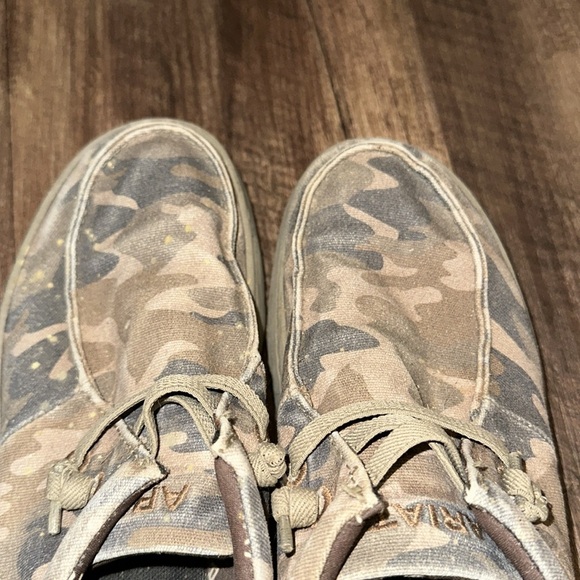 Ariat Men's Hilo Stretch Camo Slip On Comfort Lace Shoes 10040443 Size 7.5 - Picture 6 of 6